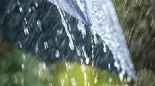 Illustratie voor: Blijf morgen maar binnen! Er wordt extreem veel regen voorspeld