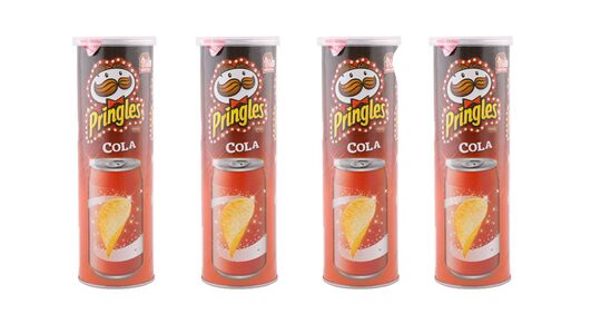 Illustratie voor: OMG: er bestaan Pringles met cola smaak