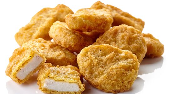 Illustratie voor: Bij dit restaurant verdien je €400 met het eten van kipnuggets