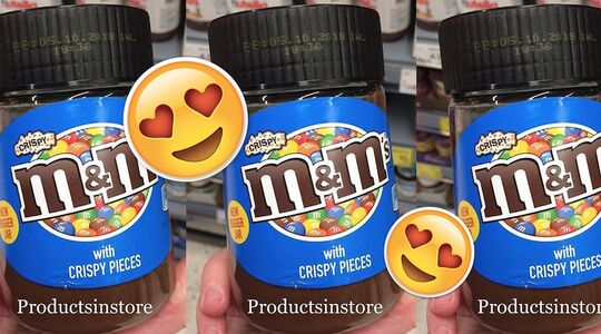 Illustratie voor: OMG! Er is nu M&M’s Crispy chocoladepasta