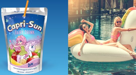 Illustratie voor: OMG! Capri-Sun komt met unicorndrankjes