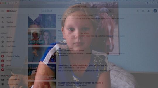 Illustratie voor: Heftig: Rosalie (13) werd gepest en voelde zich zelfs in haar eigen slaapkamer niet meer veilig