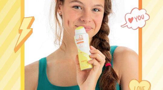 Illustratie voor: Zwitsal lanceert een deodorant met de heerlijke Zwistal geur