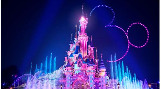 Disneyland toren magisch pretpark