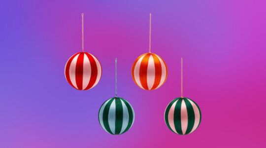 De kerstballen van de Anna + Nina