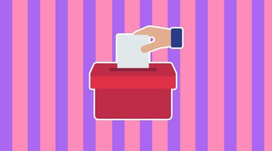 Illustratie van een stembus.