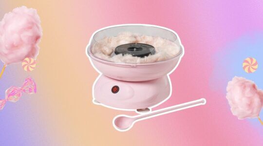 De suikerspin machine van Xenos.