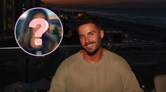 Foto van Donny Roelvink met vermeende nieuwe vriendin Siham Sanad. Siham staat in een wazig gemaakt kader, wegens speculatie.