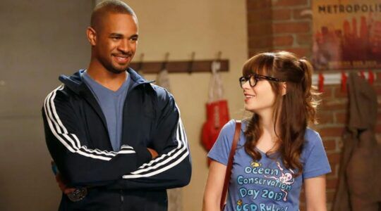 Jess en Coach in New Girl.