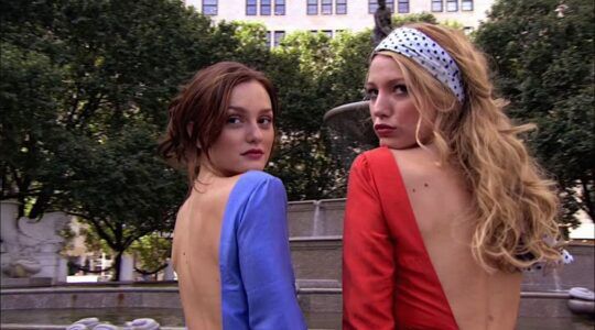 Blair en Serena uit Gossip Girl.