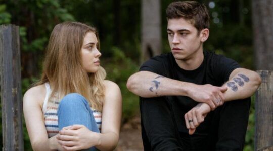 Foto van de twee hoofdpersonages in de film: After.