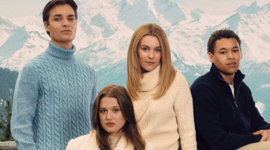 Cast Knokke Off seizoen 3 in de bergen.