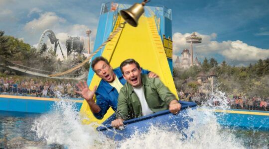 Gerard Joling en Ruben Nicolai bij Te land, ter zee en in de lucht.