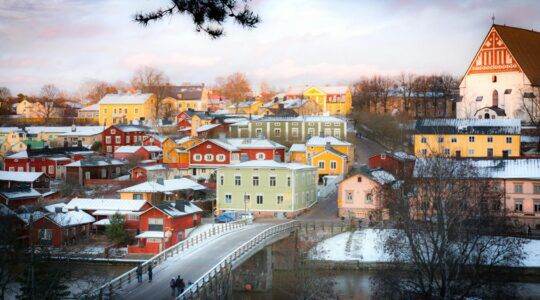 Porvoo, dorpje in Finland