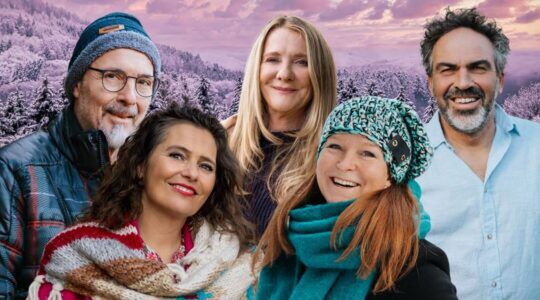 Robin, Claudia, Monique, Elsje en Klaas uit Winter Vol Liefde.