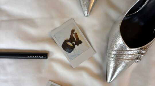 Metallic/zilveren hakken