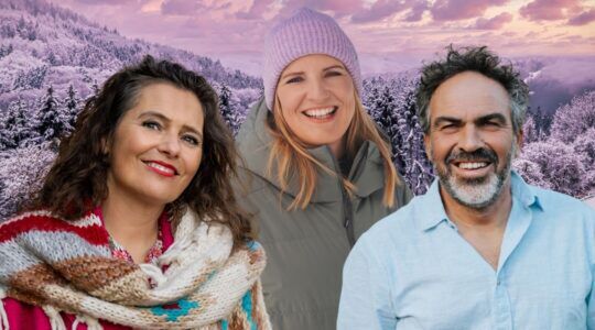 Claudia, Hanneke en Klaas uit Winter Vol Liefde.