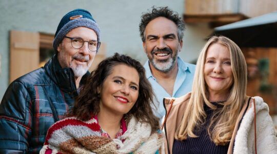 Robin, Claudia, Klaas en Monique uit Winter Vol Liefde.