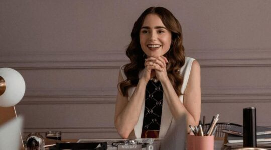Lily Collins in Emily in Paris.