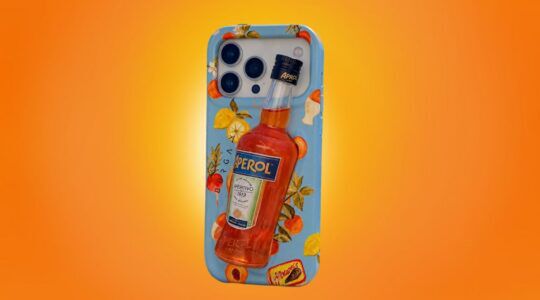 Aperol Spritz-telefoonhoesje van BURGA.