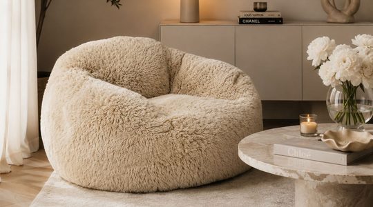 Loungestoel faux fur van Action.