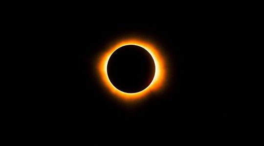 Zonsverduistering.