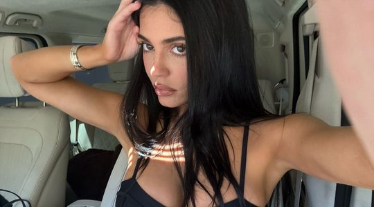 Selfie van Kylie Jenner.