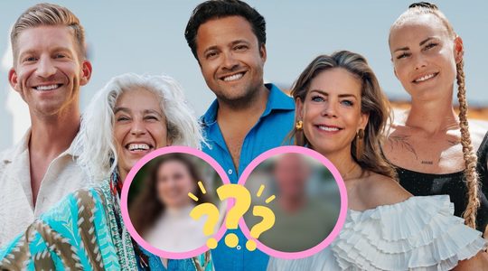 Deelnemers van B&B Vol Liefde.