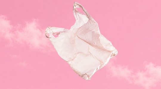 Plastic bag.