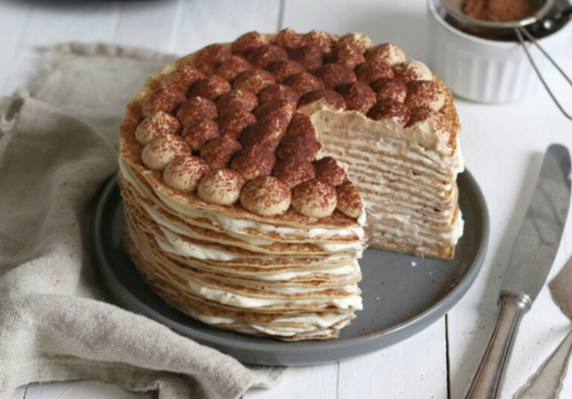 Yum: Met deze tiramisucr&ecirc;pes steel jij de show met Kerst