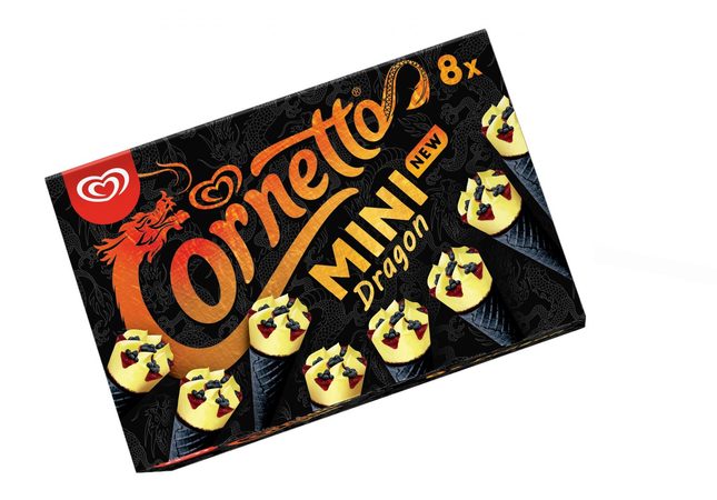 Yummy! Cornetto Dragon is de nieuwste lekkere ijssmaak voor de warme dagen