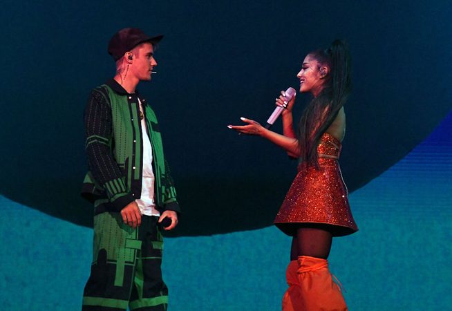 Dit is het nieuwe nummer van Justin Bieber en Ariana Grande