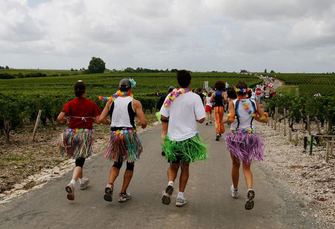 Er bestaat een wijn- en kaas marathon
