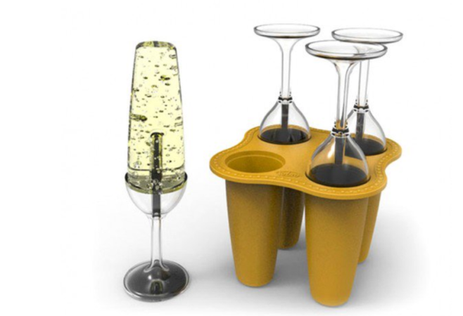 Deze champagne-ijsjes zijn perfect voor Koningsdag