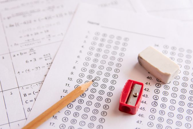 De centrale schoolexamens gaat niet door