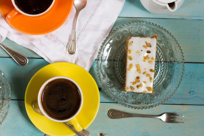 Deze coffee carrotcake word je favoriete tussendoortje
