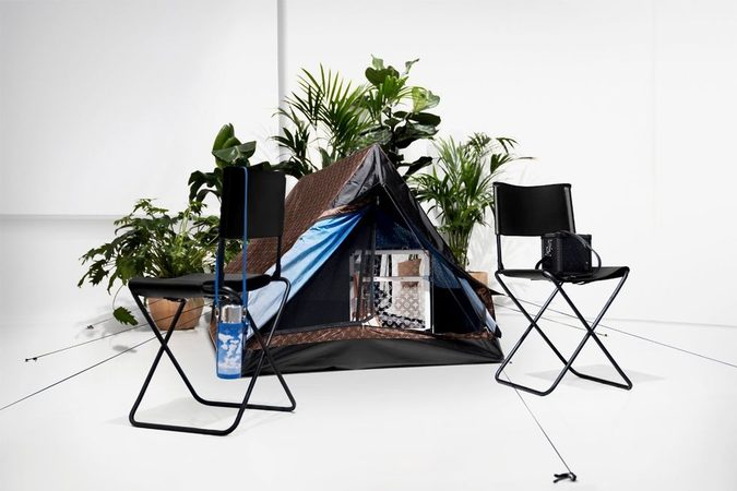 Je kan nu super deluxe kamperen met deze tent van Louis Vuitton