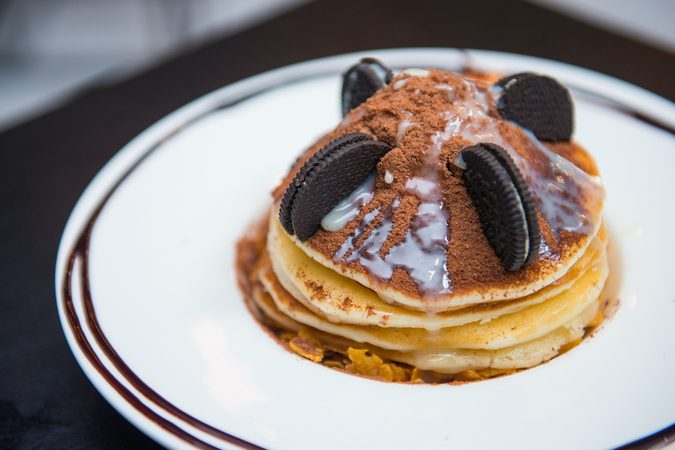 Smullen met deze Oreo pannenkoeken