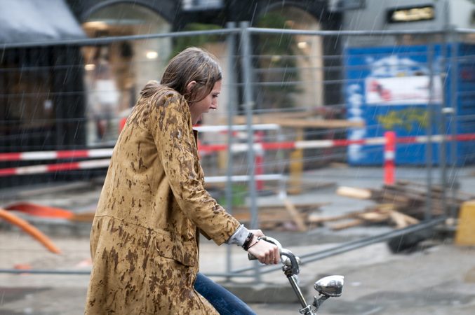 Door deze 6 fases ging je vroeger als je door de regen naar school fietste