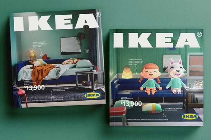 Deze IKEA catalogus in Animal Crossing stijl is t&eacute; leuk