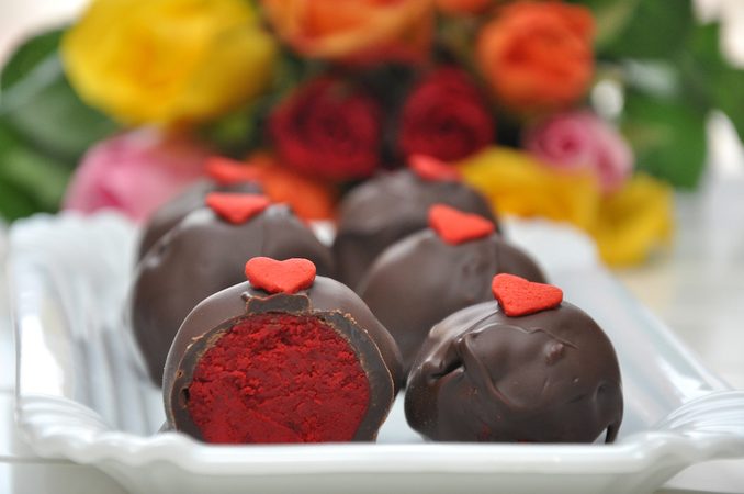 Red Velvet truffels: dit is hoe je ze maakt
