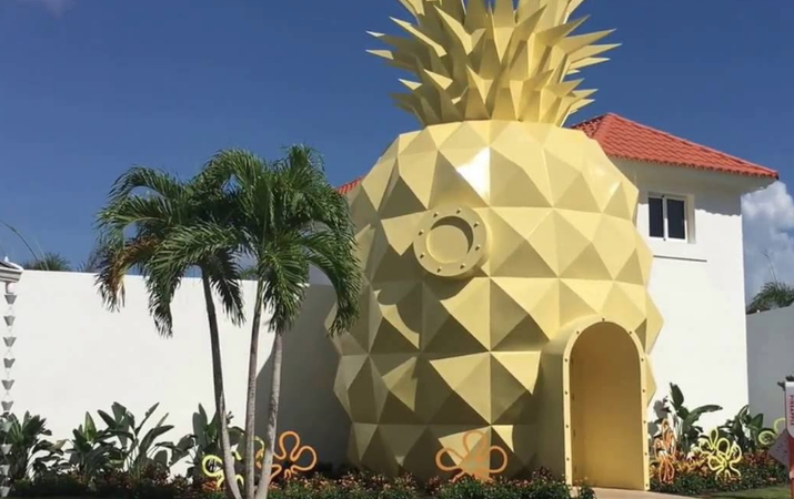 Overnachten in het ananashuisje van Spongebob: het kan bij dit resort
