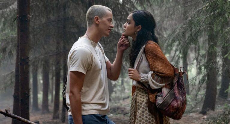 Lucy Gray en Snow in The Hunger Games: Ballad of Songbirds and Snakes