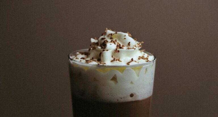 Een frappuccino.