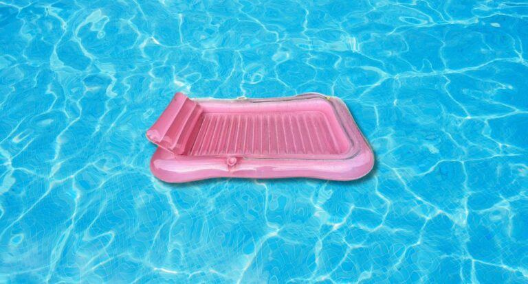 Illustratie van de tanning pool.