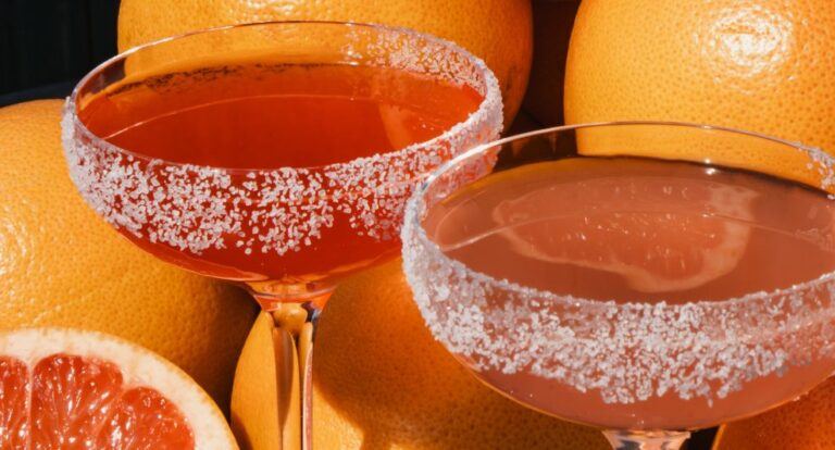 Een Paloma cocktail.