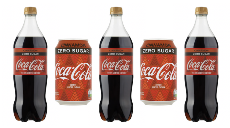 Coca Cola introduceert winterse smaak: Coca Cola Cinnamon (limited edition)