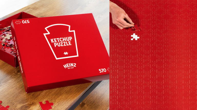 Met deze puzzel van Heinz Ketchup ben jij absoluut heel wat dagen zoet