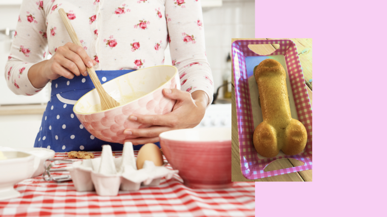 Met deze penis bakvorm bak jij de meest originele cakes