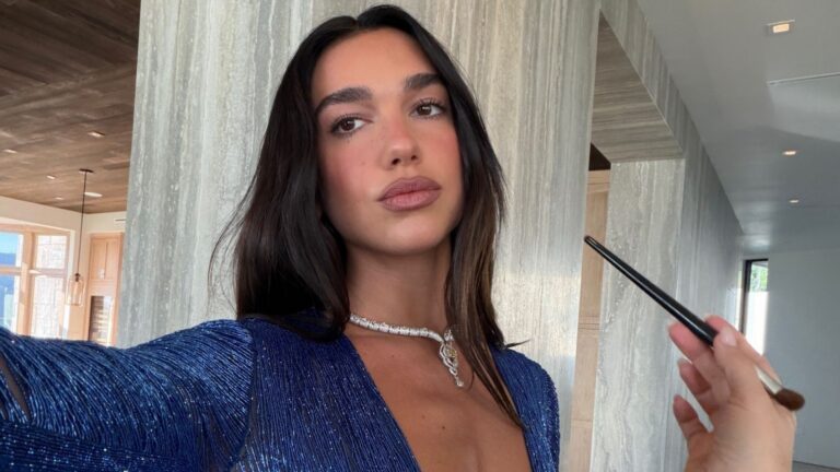 Selfie Dua Lipa.